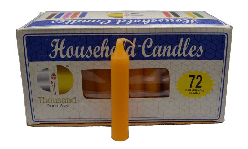 72-Pack of 4-Inch Household Candles