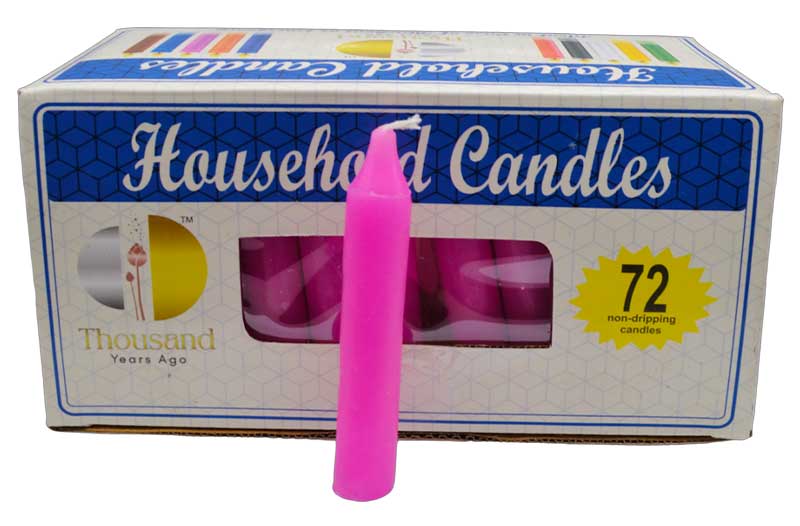 72-Pack of 4-Inch Household Candles