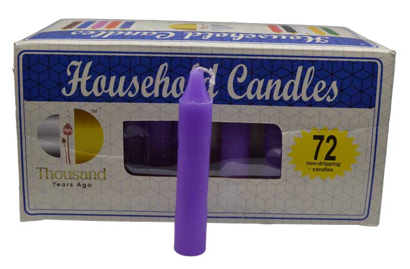 72-Pack of 4-Inch Household Candles