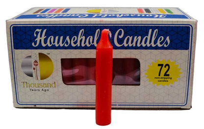 72-Pack of 4-Inch Household Candles