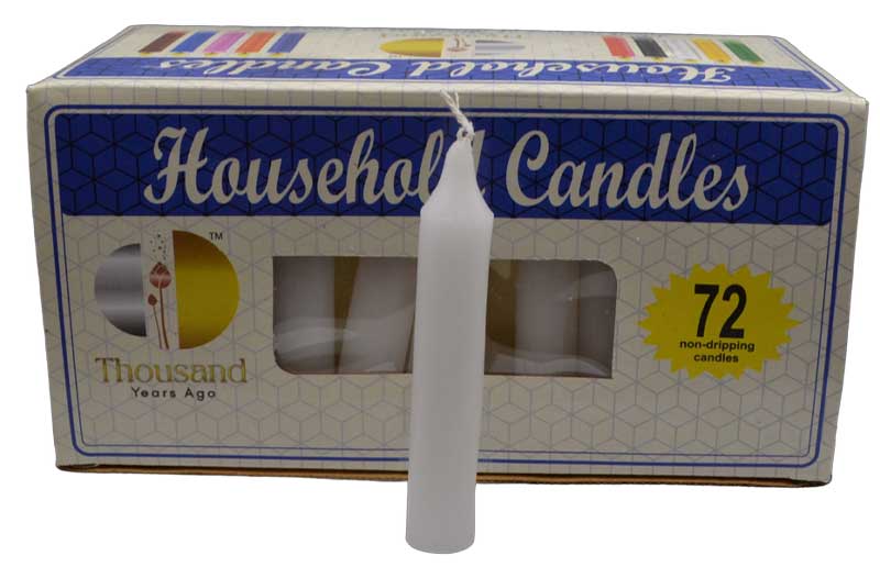 72-Pack of 4-Inch Household Candles