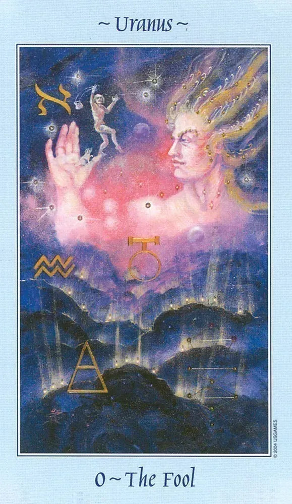 Celestial tarot deck by Steventon & Clark