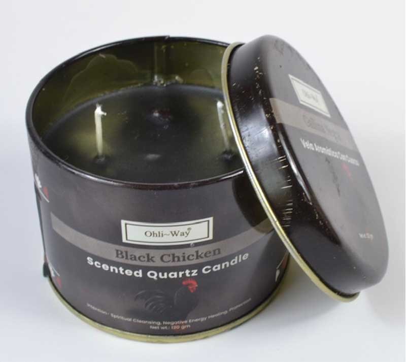 Ohli-Way's' Black Chicken Aloevera Blast Candle