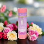 Crystal Energy Pendant Candle - Love