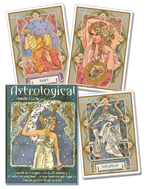 Astrological Oracle cards by Lunaea Weatherstone