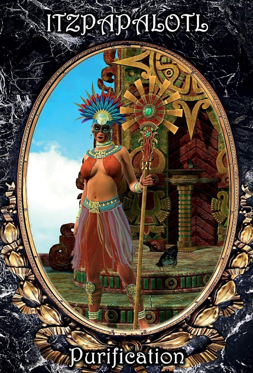 Dark Goddess oracle by Meiklejohn-Free & Peters