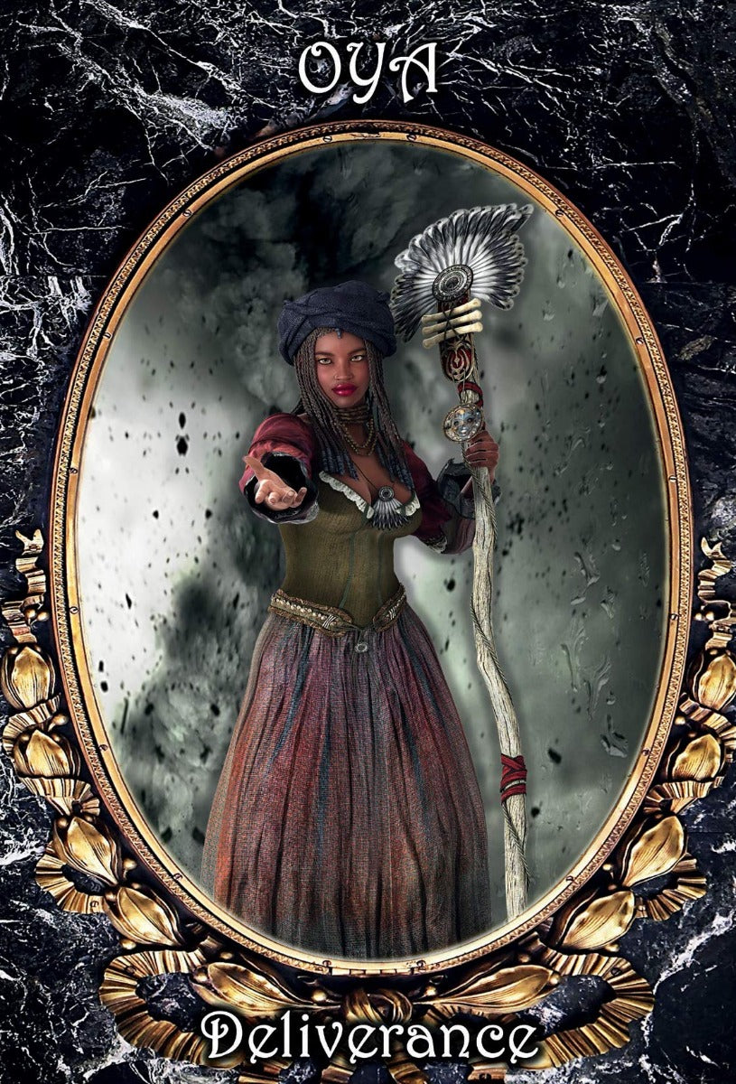 Dark Goddess oracle by Meiklejohn-Free & Peters