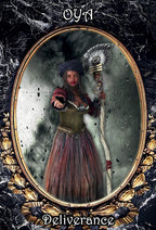 Dark Goddess oracle by Meiklejohn-Free & Peters