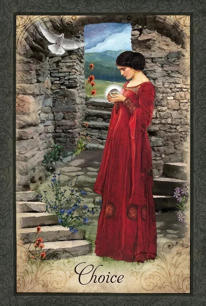 Vintage Wisdom oracle deck by Victoria Moseley