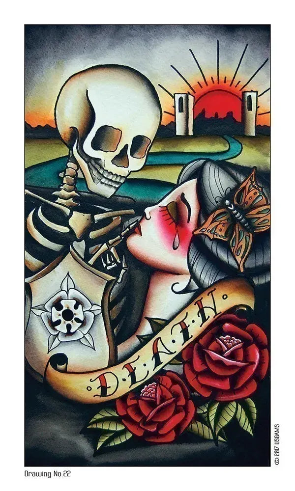 Eight Coins Tattoo tarot by Lana Zellner
