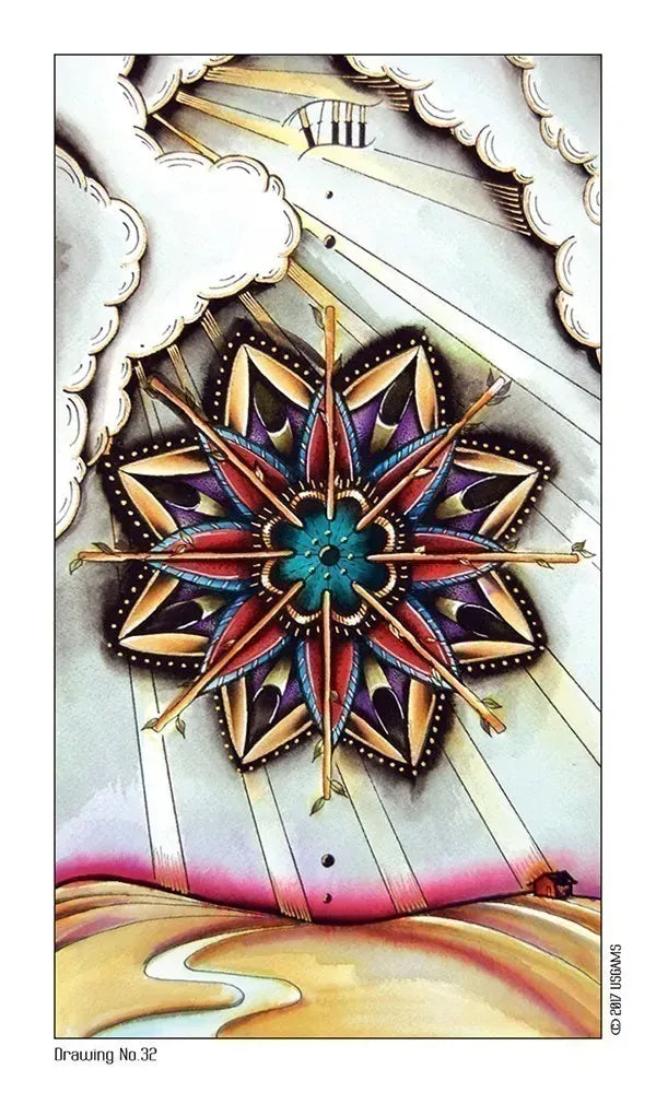 Eight Coins Tattoo tarot by Lana Zellner