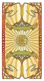 Golden Art Nouveau Tarot