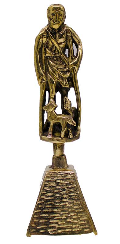 Saint Lazaro Brass Bell