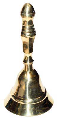 Brass Wiccan Altar Bell