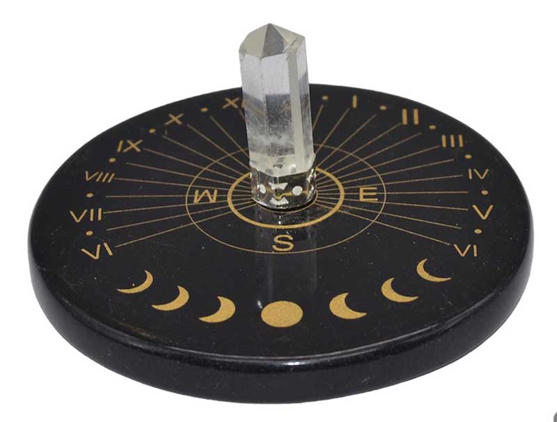 Black Agate Sun Clock