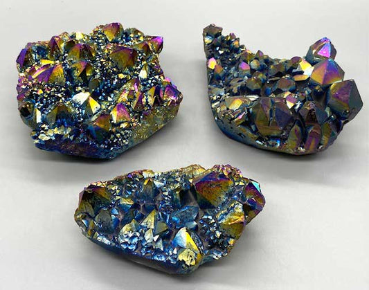 Rainbow Metallic Crystal Druse