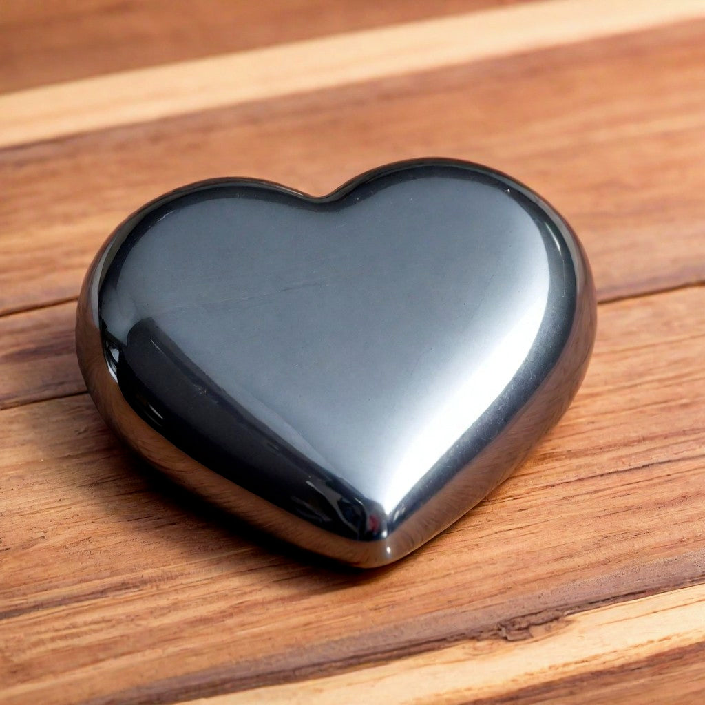 Hematite Heart Stone