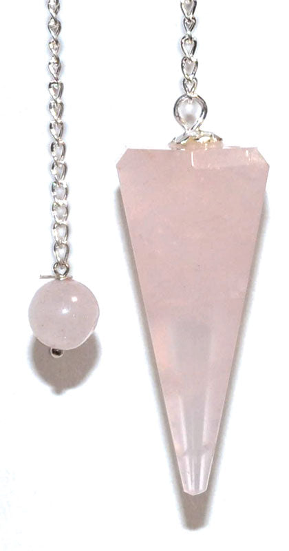 Alleviating Rose Quartz Pendulum