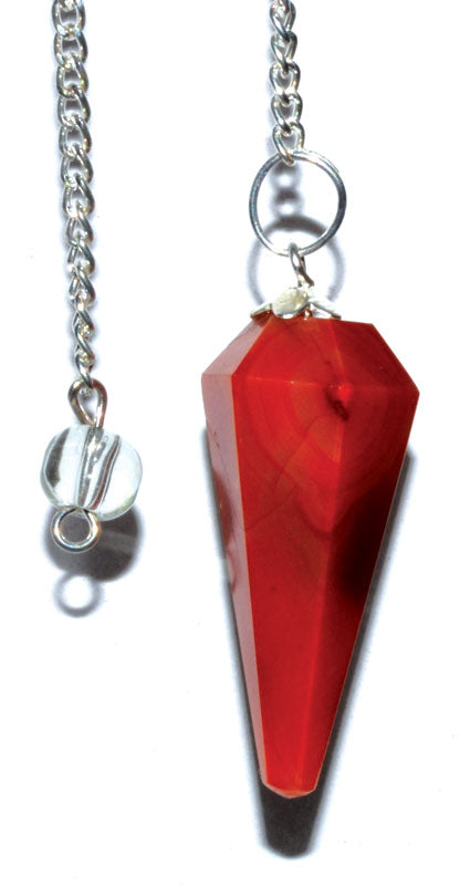 Empowering Red Carnelian Pendulum