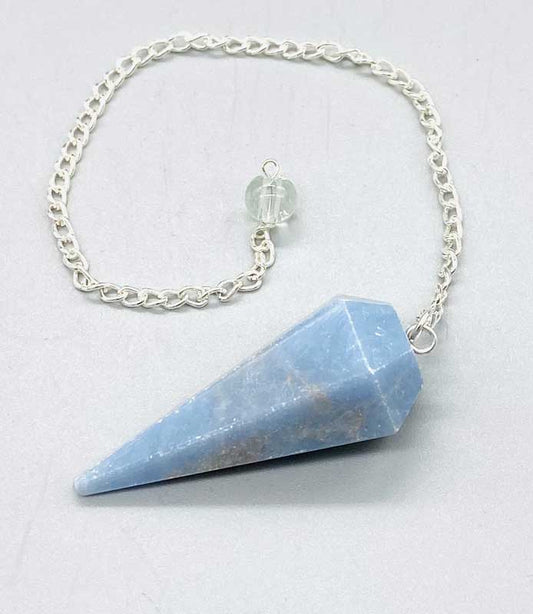 Tranquil Angelite Pendulum