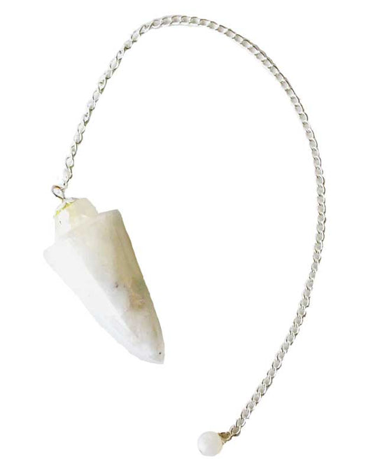 Nurturing Rainbow Moonstone Pendulum