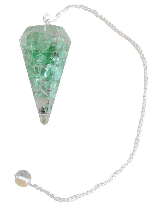 Inspirational Apatite Orgone Pendulum