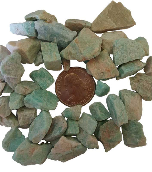 Raw Amazonite Stones