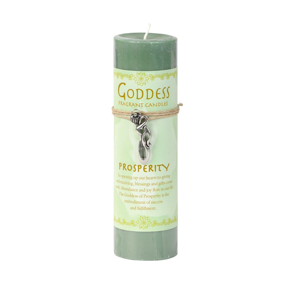 Goddess Pendant Candle - Prosperity