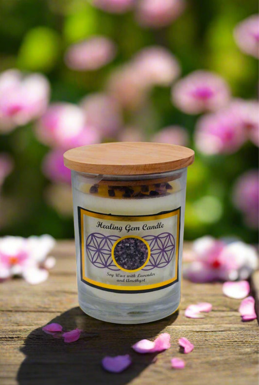 Healing Gem Candle