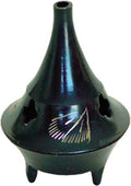 Black Metal Incense Burner