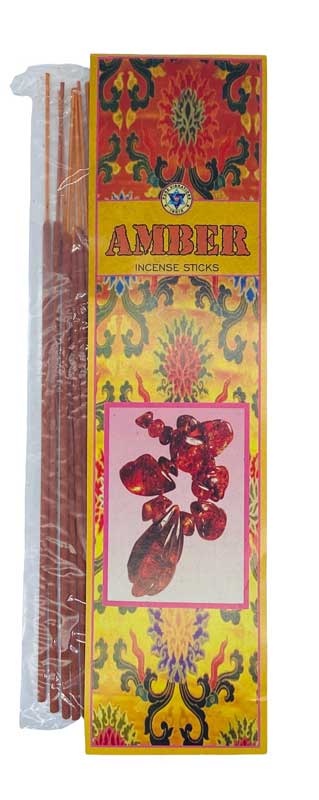 Pure Vibrations' Amber Incense Sticks