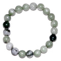 Green Jade Beaded Bracelet