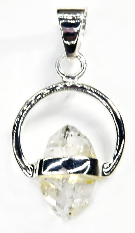 Amplifying Herkimer Diamond Pendant