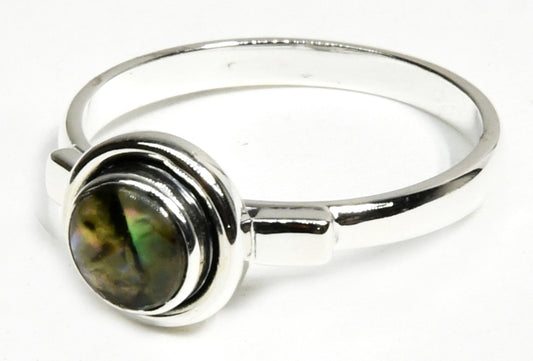 Abalone Shell Ring