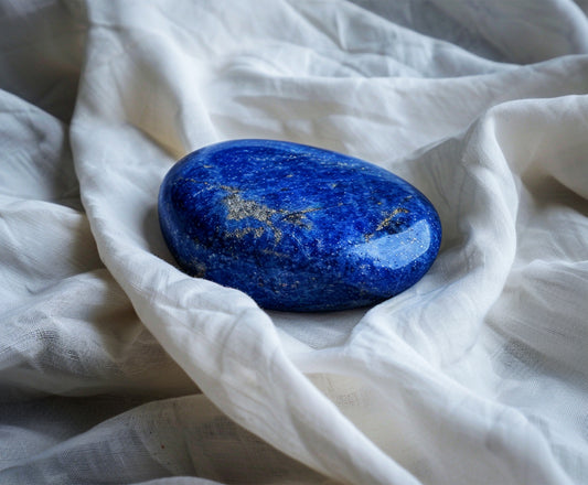 Lapis Palm Stone