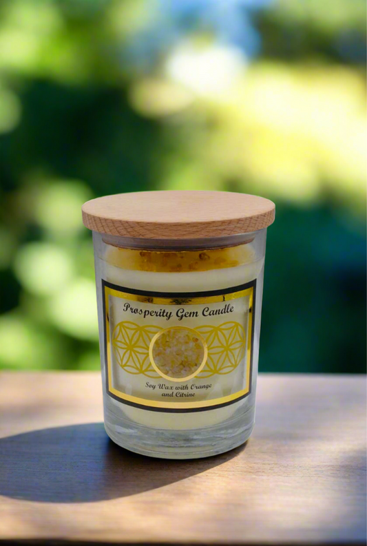 Prosperity Gem Candle