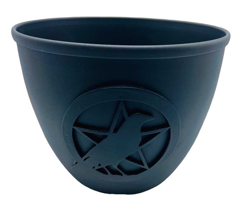 Pentagram & Bird Candle Holder