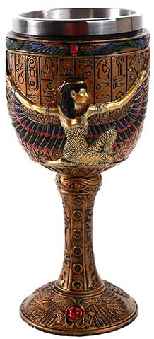 Egyptian Goddess Isis Chalice