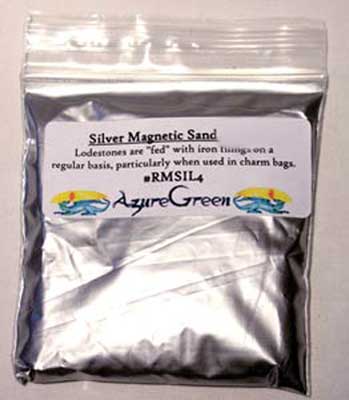 Silver Magnetic Sand