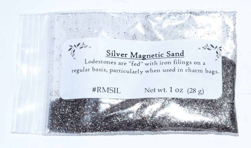 Silver Magnetic Sand