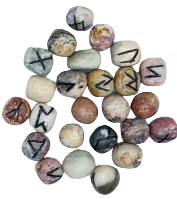 Peruvian Dolomite Rune Set