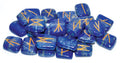 Lapis Elder Futhark Rune Set