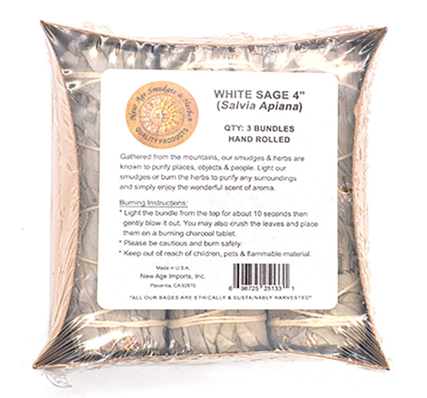 White Sage Smudge Stick Pack
