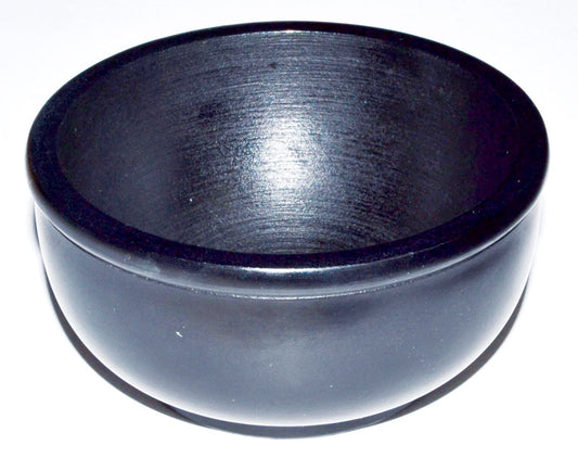 Medium Black Stone Scrying Bowl