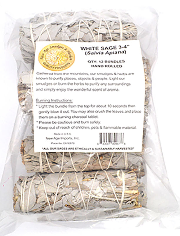 White Sage Smudge Stick Pack