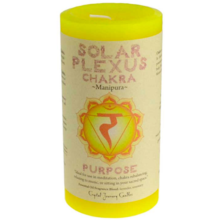 Vibrant Chakra Pillar Candles