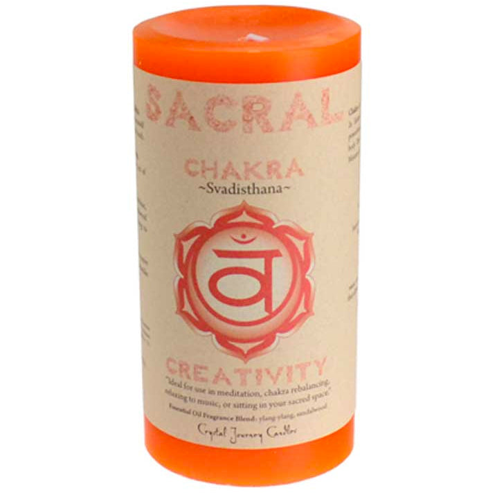 Vibrant Chakra Pillar Candles