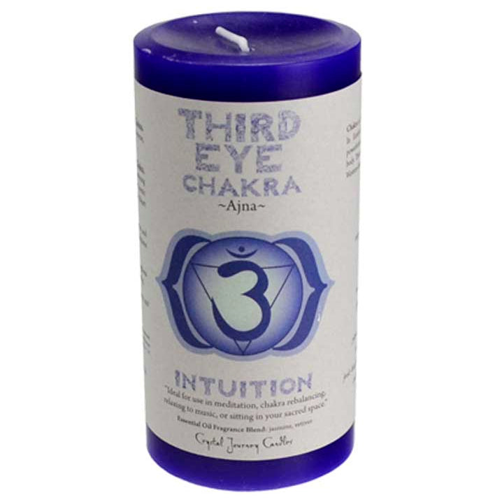 Vibrant Chakra Pillar Candles