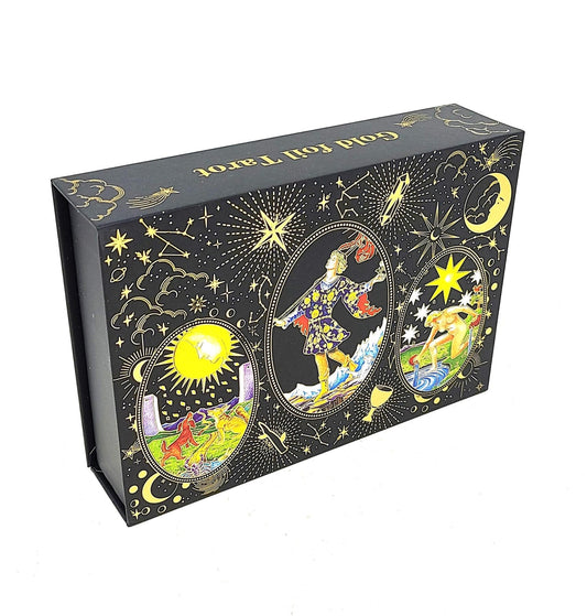 Rider-Waite Black Gold Foil Gift Set