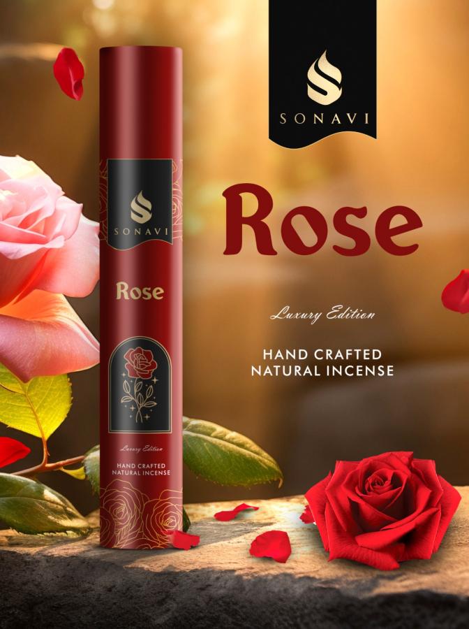 Sonavi Luxury Edition Incense - Rose